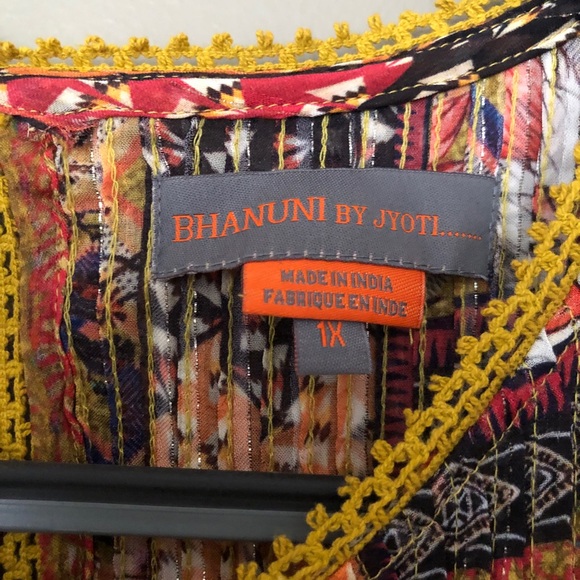 Anthropologie Bhanuni by Jyoti Citron Maxi Dress Size 1X - Picture 7 of 7